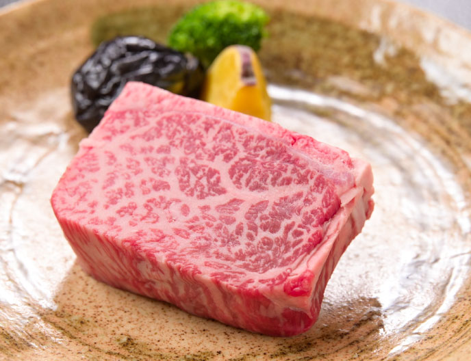 村上牛ステーキ