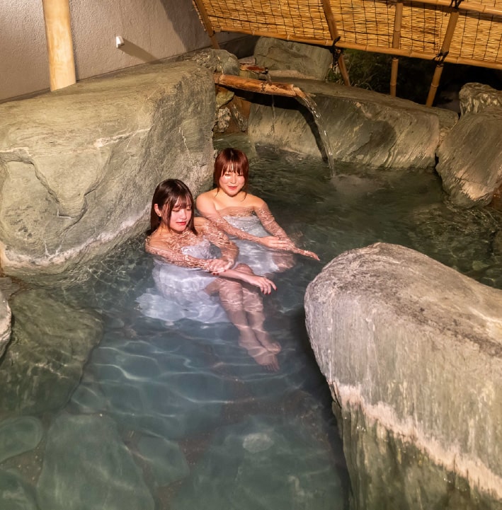 大浴場「雁の湯」