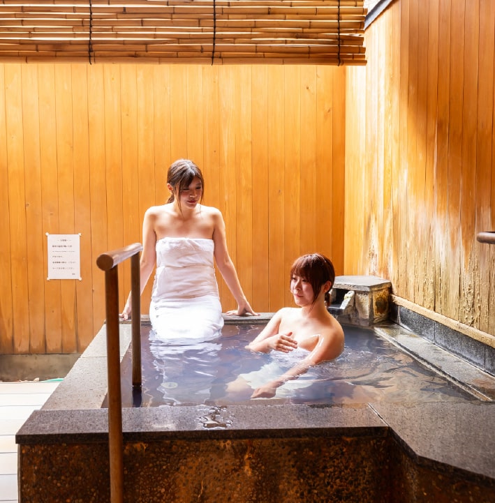 貸切露天風呂「ゆらく」
