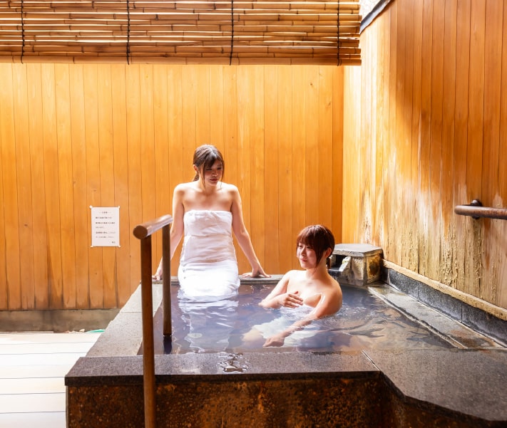 貸切露天風呂「ゆらく」