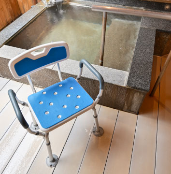 貸切露天風呂「ゆらく」