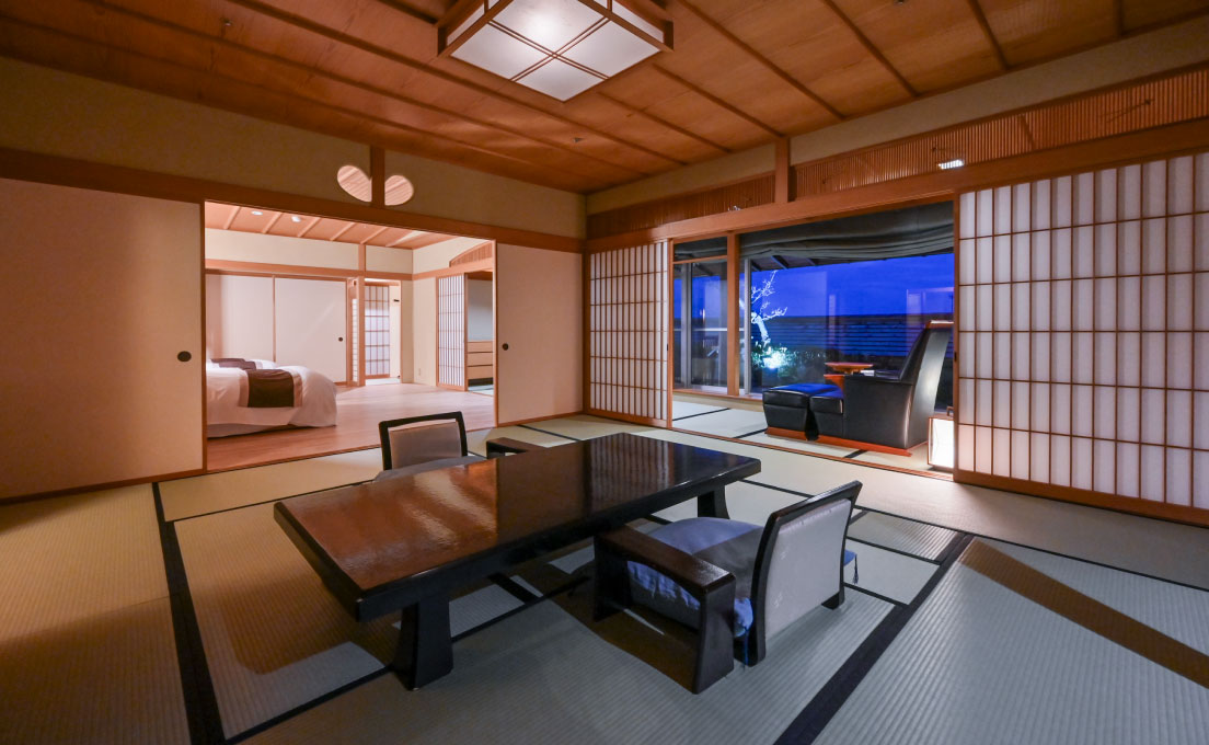 特別室「利久」専用ガーデン付き