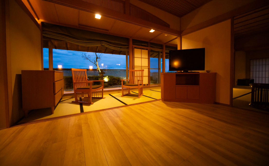 特別室「利久」専用ガーデン付き