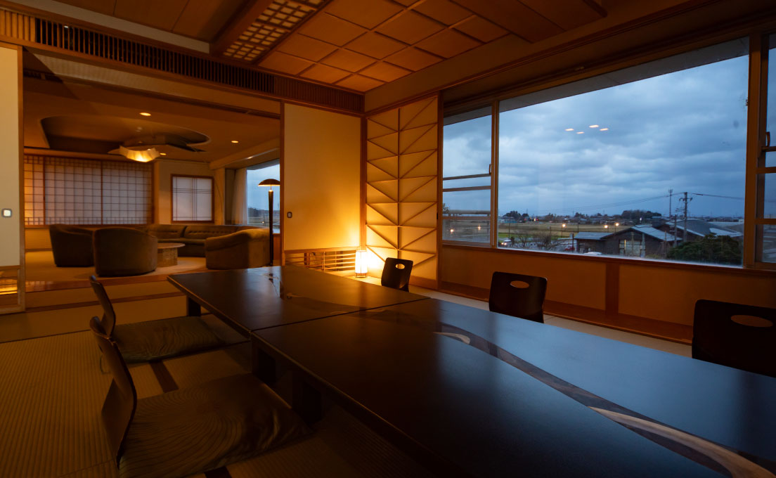 スイート「初雁」和洋室