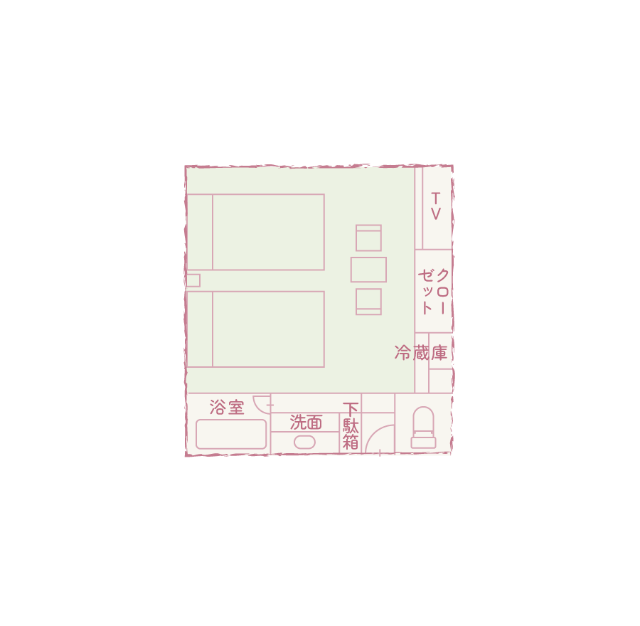 和ツインの間取り